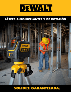 lásers autonivelantes y de rotación