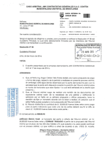 Page 1 - la O CASO ARETRAL JMO CONTRATSTAS GENERALES