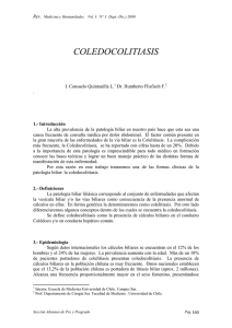 coledocolitiasis - Medicina y Humanidades