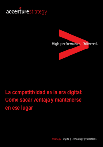 La competitividad en la era digital: Cómo sacar ventaja y