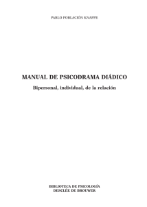 manual de psicodrama diádico