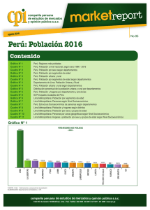 Perú: Población 2016