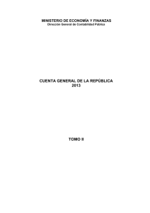 CUENTA GENERAL DE LA REPÚBLICA 2013 TOMO II