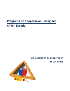 Programa de Cooperación Triangular Chile - España