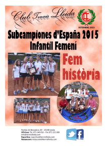 Veure - Club Tennis Lleida