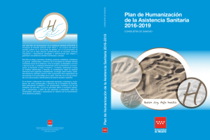 Plan de Humanización de la Asistencia Sanitaria 2016-2019