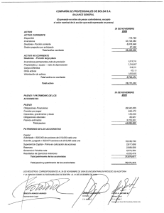 Page 1 COMPAÑÍA DE PROFESIONALES DE BOLSAS.A. E3ALA