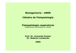 Fisiopatología Respiratoria