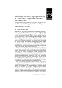 Multilingualism and Language Diversity in Urban Areas. Acquisition
