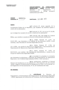 DEPARTAMENTO DE OPERACIONES