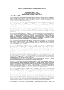 Decreto Supremo No. 29802 - Instituto Nacional de Estadística de