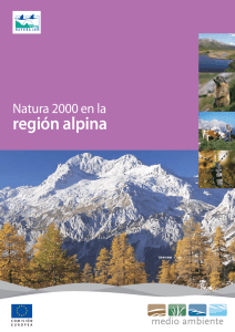 región alpina