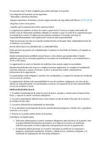 Es necesario tener 18 años cumplidos para poder participar en la