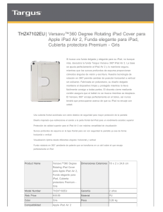 THZ47102EU| Versavu™360 Degree Rotating iPad