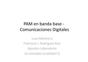 PAM en banda base - Luca Martino Home Page