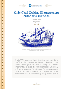 Cristóbal Colón. El encuentro entre dos mundos