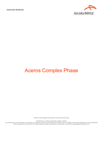 Aceros Complex Phase
