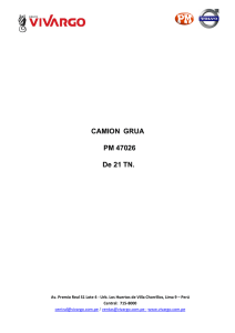 CAMION GRUA PM 47026 De 21 TN.