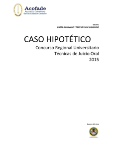 CASO HIPOTÉTICO