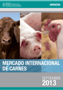 Mercado internacional de carnes