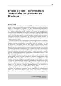 Estudio de caso – Enfermedades Transmitidas por Alimentos en