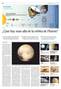 ¿Qué hay más allá de la órbita de Plutón?