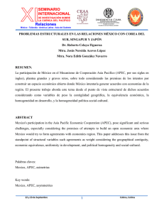 1 PROBLEMAS ESTRUCTURALES EN LAS RELACIONES MÉXICO