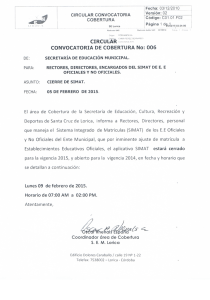 Cierre Simat - Secretar&iacute;a de Educaci&oacute;n Municipal