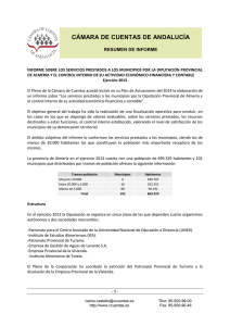 Resumen - Cámara de Cuentas de Andalucía