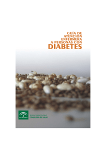 Guía de atención enfermera a personas con diabetes