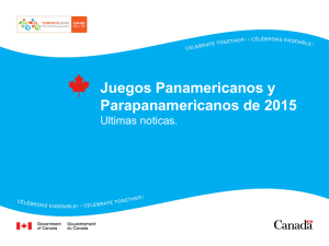 Juegos Panamericanos y Parapanamericanos de 2015