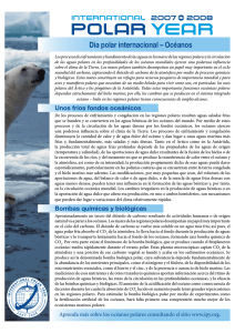 Día polar internacional – Océanos