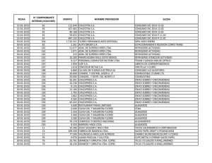 fecha n° comprobante interno (voucher) monto nombre