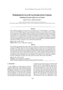 Modelando la Curva de Luz Secular de los