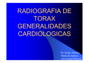 Rx Cardiologica - Medicina Interna