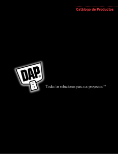 Catálogo de Productos DAP