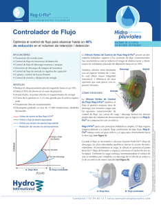 Controlador de Flujo - Soluciones Hidropluviales