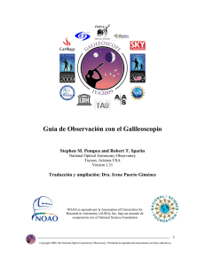 Guía de Observación con el Galileoscopio