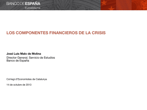 Los componentes financieros de la crisis