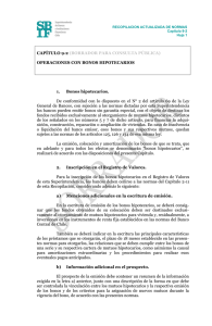 SBIF.cl - Capítulo 9-2 Operaciones con Bonos Hipotecarios (Norma