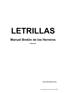 Breton de los Herreros, Manuel, LETRILLAS