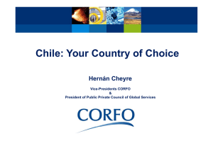 Chile: Your Country of Choice y