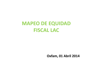 MAPEO DE EQUIDAD FISCAL LAC