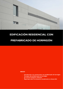 Informe Edificación Residencial con Hormigón Prefabricado