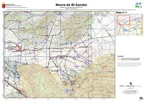 LIC ES6200009 Sierra de El Carche. Hojas A3(MTN25)