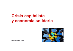 Crisis capitalista y economía solidaria