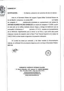sumario n - Gabinete Jurídico Suárez