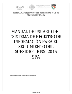 MANUAL DE USUARIO DEL “SISTEMA DE REGISTRO DE