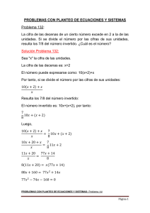 solución planteo 132 - Problemas de Matemáticas Resueltos