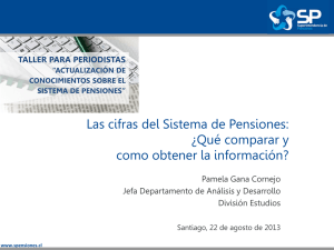 Las cifras del sistema de pensiones: qué comparar y cómo obtener